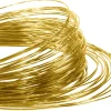 9ps Round Pin Wire 1.00mm Fully Hard, Coils, 100% Recycled Gold