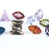 Rainbow Cubic Zirconia, Mixed Shapes, Pack of 17