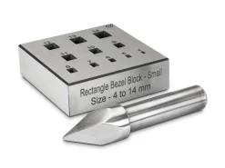 Rectangular Bezel Block 6.0 X 4.0mm To 16.0 X 14.0mm 17°
