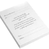 Right To Sell Pad, 100 Sheets, 17.5cm X 12.5cm