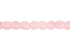 Rose Quartz Semi Precious Nugget Shape Beads 10x12mm, 16"/40cm Strand