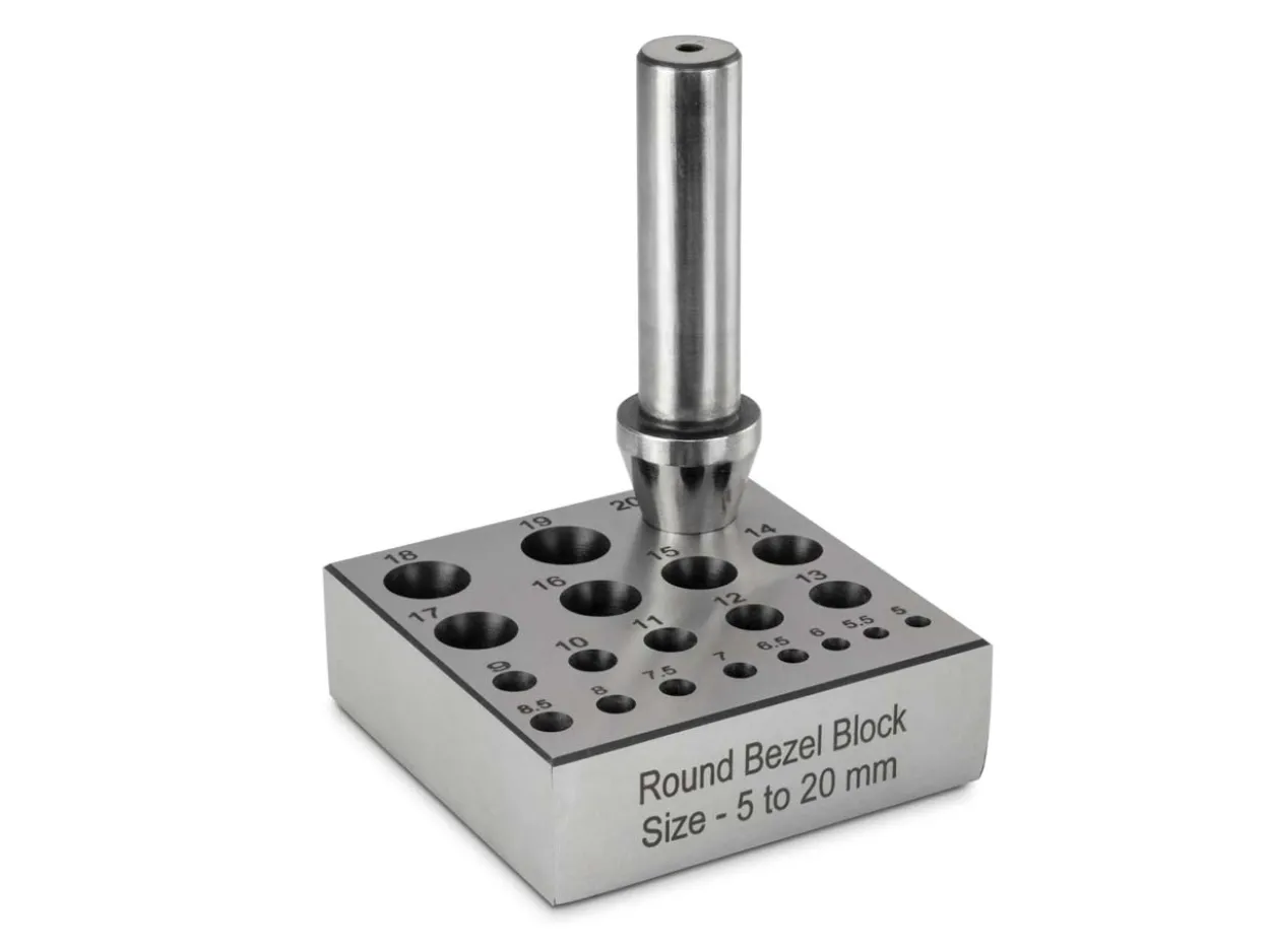 Round Bezel Block 5.0mm To 20.0mm 17°