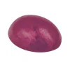Ruby, Oval Cabochon, 4x3mm