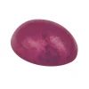 Ruby, Oval Cabochon, 5x3mm