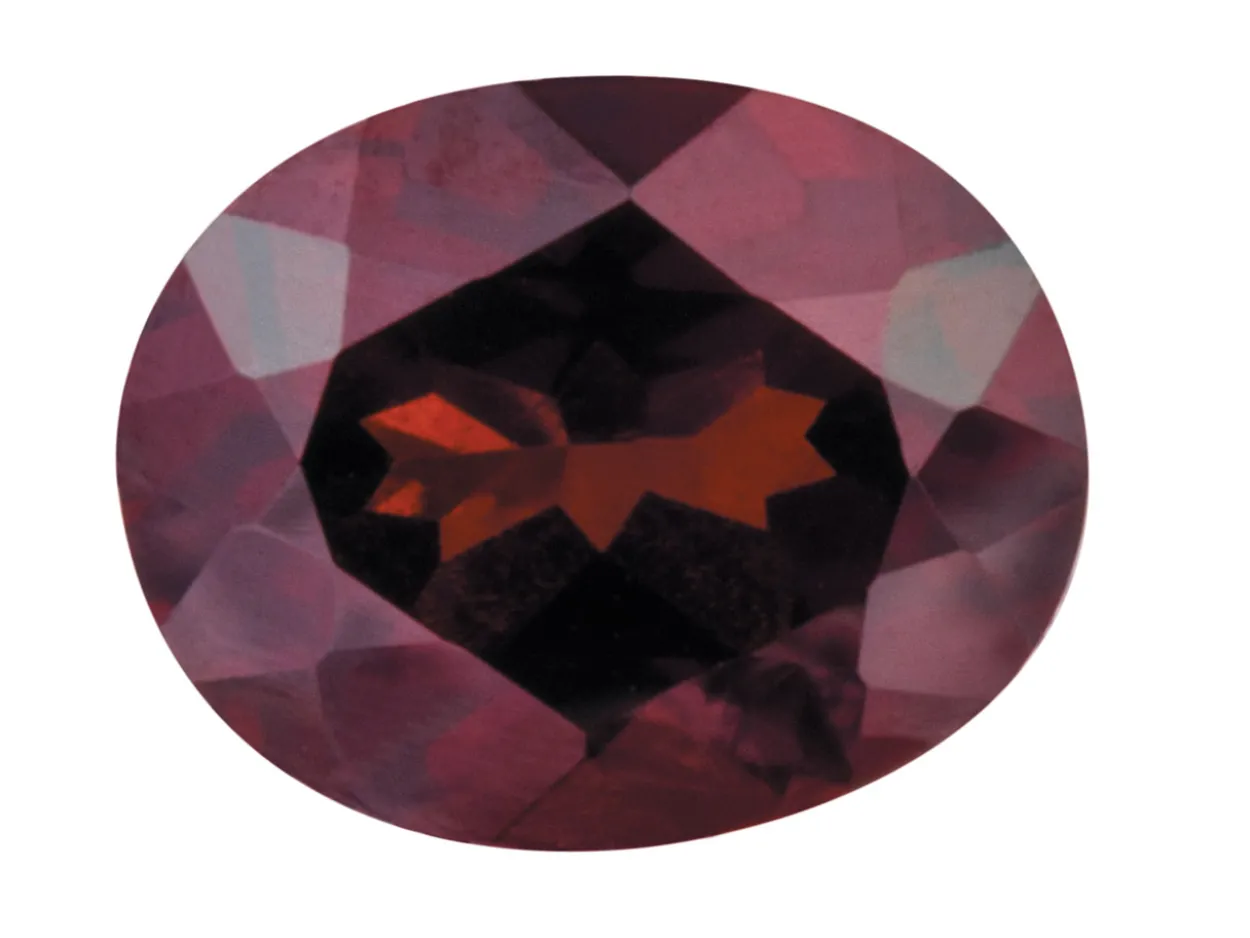 Ruby, Oval, 6x4mm