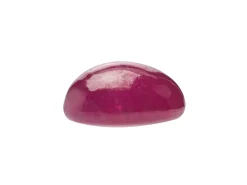 Ruby, Round Cabochon, 4mm