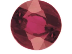 Ruby, Round, 2.5mm