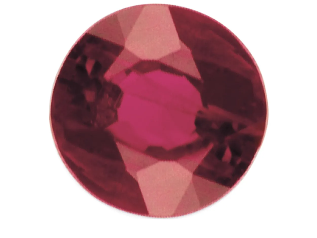 Ruby, Round, 2.75mm