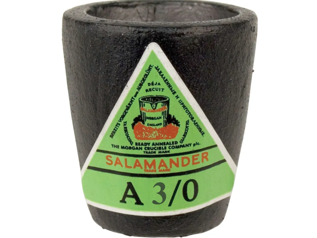 Salamander A3/0 Super Graphite Crucible