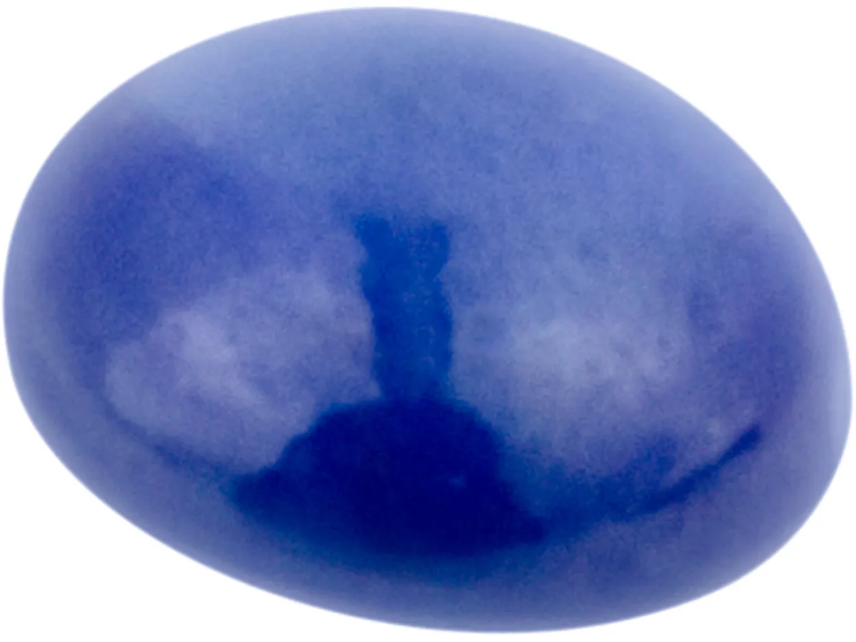 Sapphire, Oval Cabochon, 6x4mm