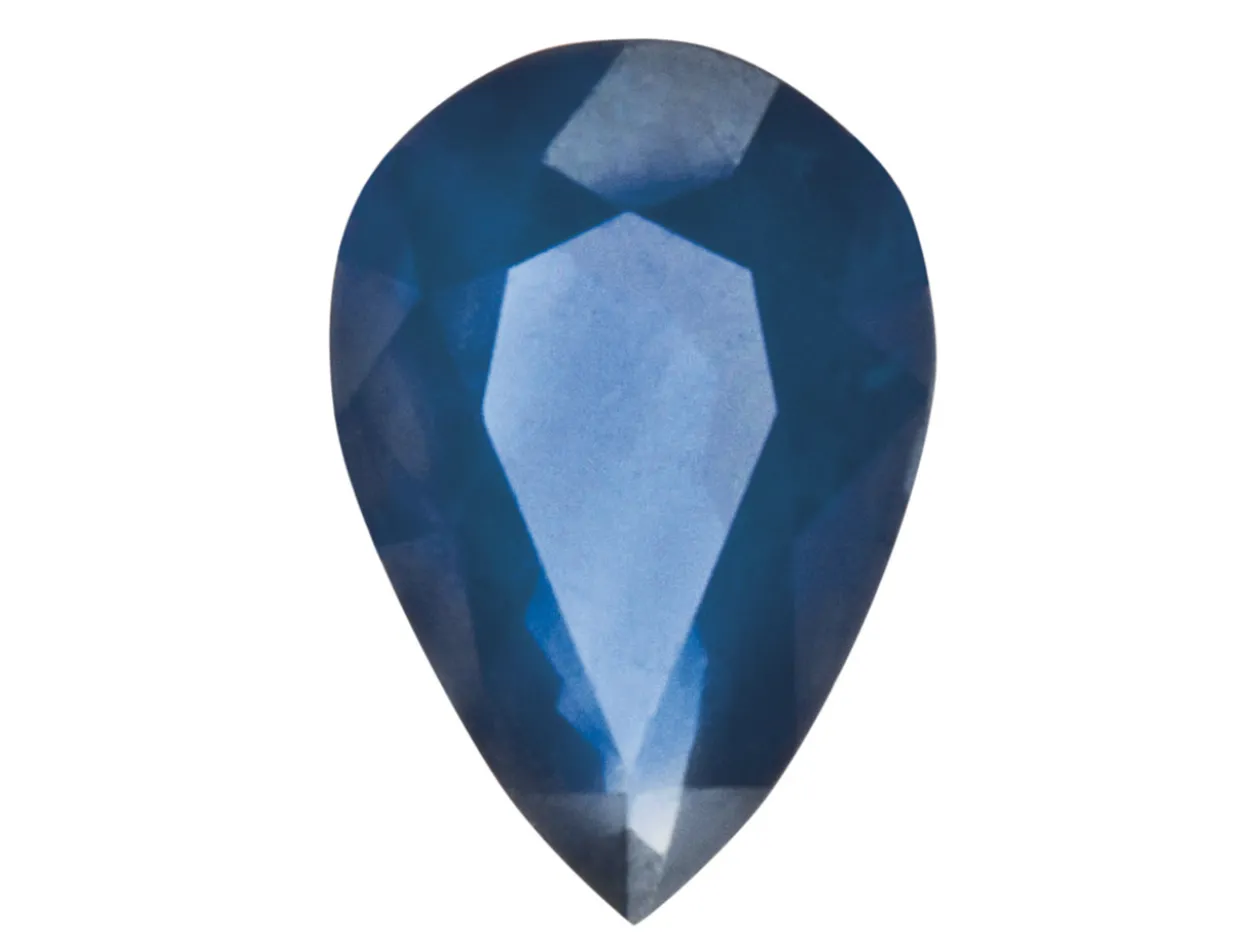 Sapphire, Pear, 5x3mm