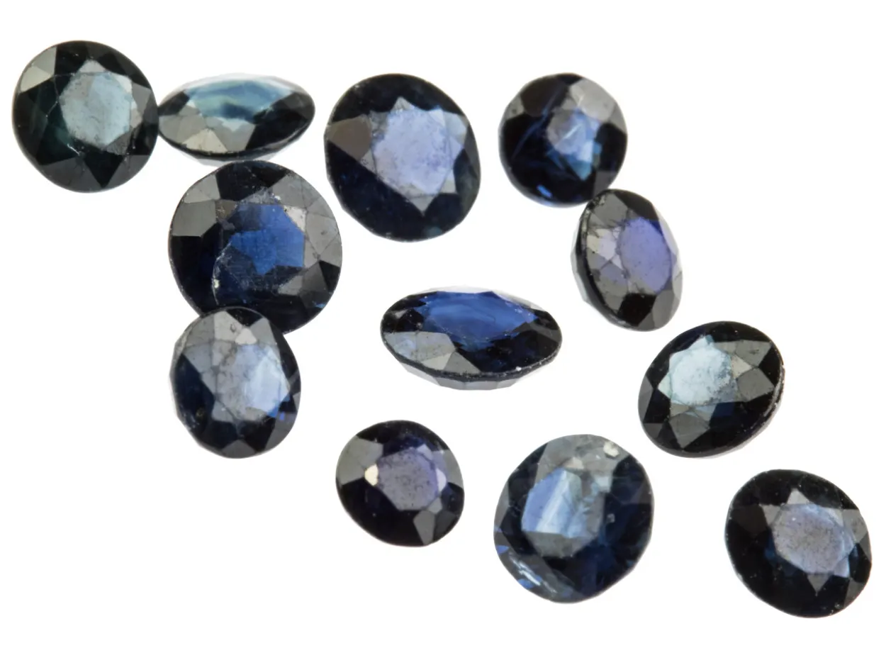 Sapphire, Round, 3mm+ Mixed Sizes, Pack of 12