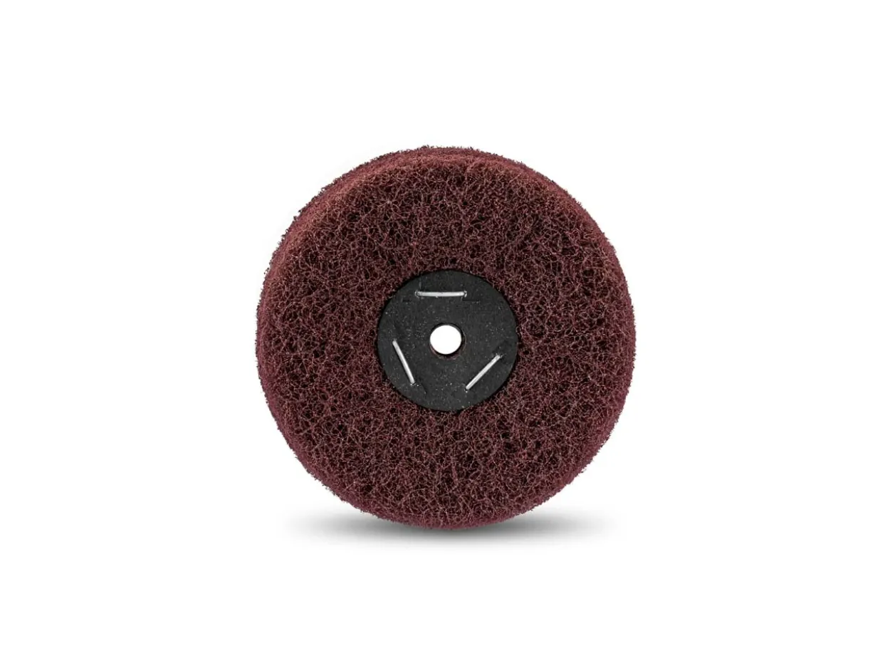 Satin Finish Wheel 102mm/4" With 3 Layers, Medium