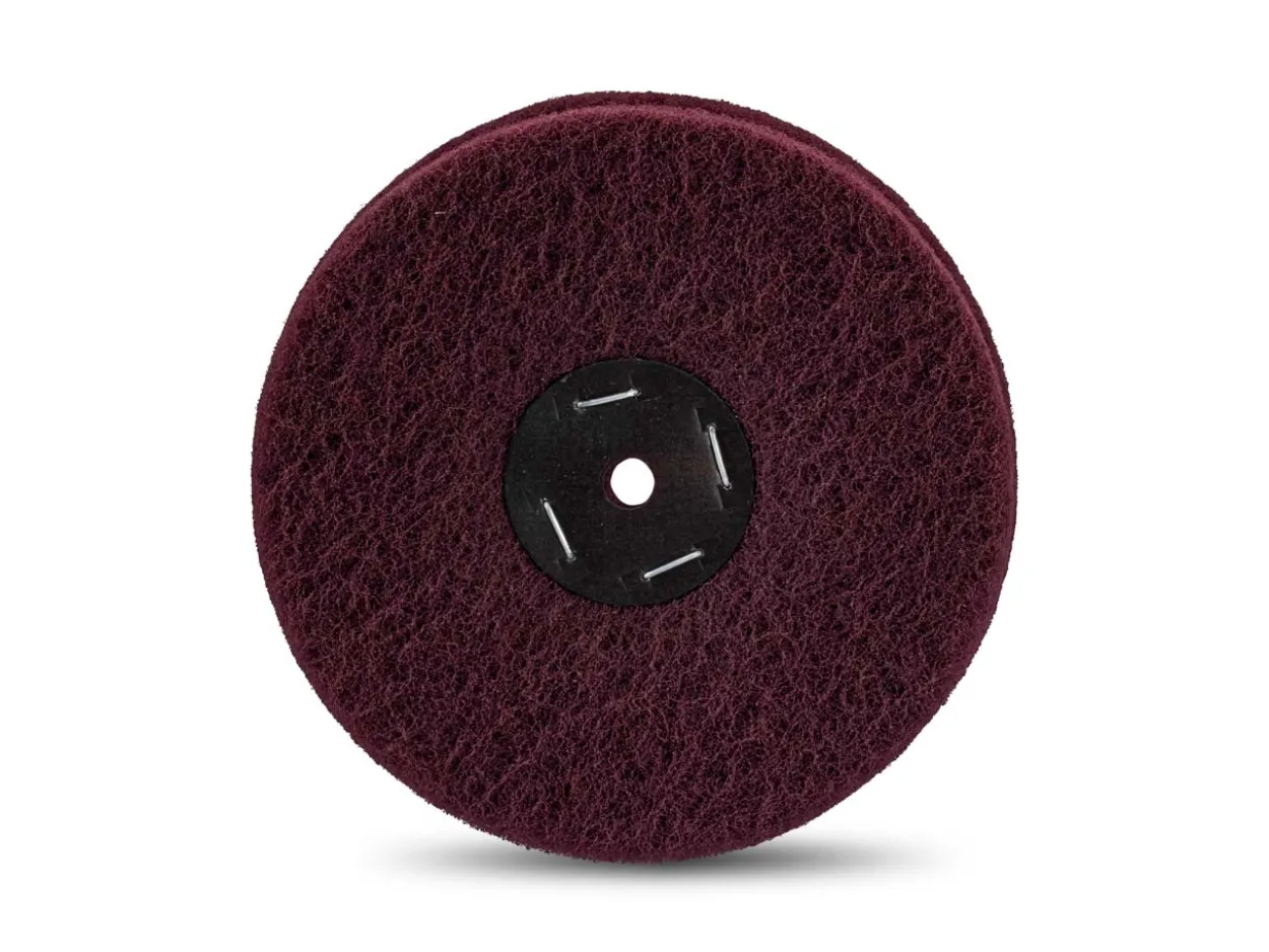 Satin Finish Wheel 152mm/6" With 3 Layers, Very Fine