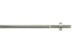 Screw Thread Mandrel For Rubber Cylinder Burrs Etc.