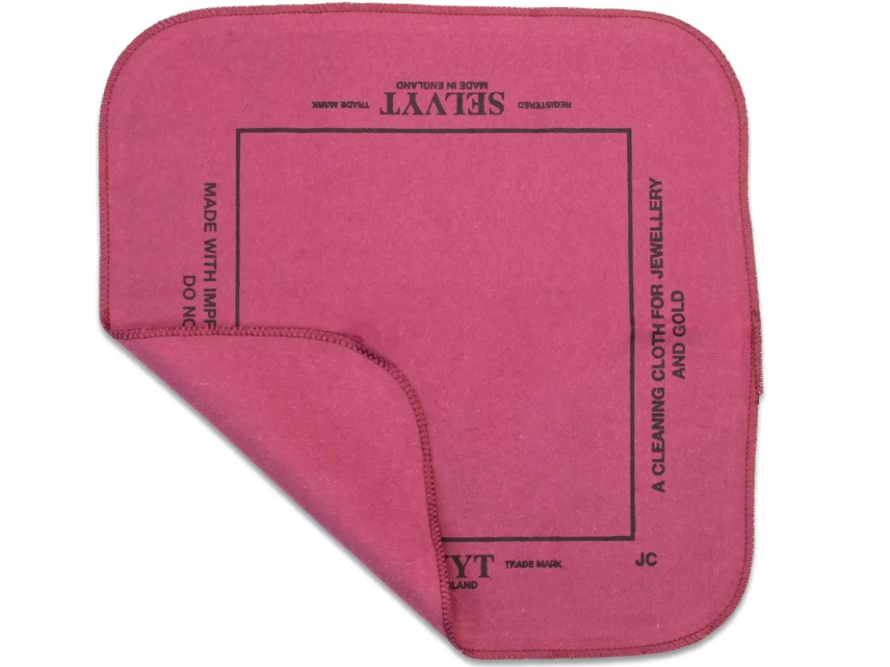 Selvyt Polishing Cloth Set, Silver Cloth, Rouge Cloth And Soft Cloth