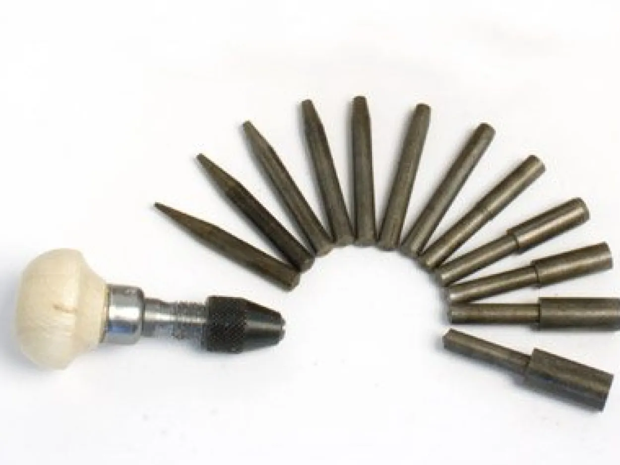 Set Of 12 Stake Tools For Bezel Setting