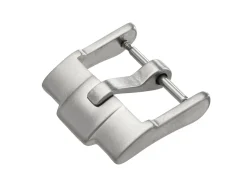 Silver Brushed Buckle 18mm