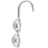 Silver Plated Calottes Pack of 100