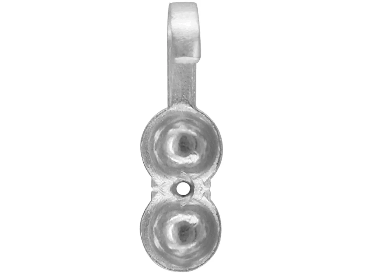 Silver Plated Calottes Pack of 100