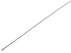 Silver Plated Head Pins 75mm Pack of 50