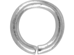 Silver Plated Jump Ring Round 7.5mm Pack of 100