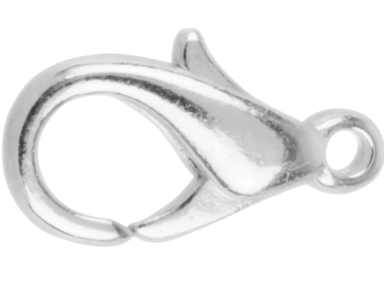 Silver Plated Lobster Trigger Clasp Catch 13mm Pack of 10