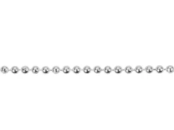 Silver Plated 1.5mm Ball Chain 18