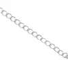 Silver Plated 2.7mm Extension Chain 2.2"/5.5cm With Dropper Small Unhallmarked