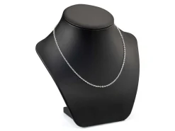 Silver Plated 2.3mm Oval Trace Chain 18
