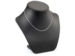 Silver Plated 1.1mm Round Snake Chain 18
