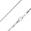Silver Plated 1.9mm Round Snake Chain 18"/45cm Unhallmarked