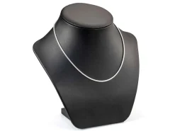 Silver Plated 1.9mm Round Snake Chain 18