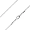 Silver Plated 1.1mm Round Snake Chain 16"/40cm Unhallmarked