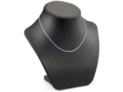 Silver Plated 1.1mm Round Snake Chain 16