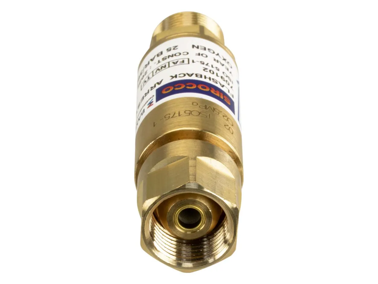 Sirocco Oxygen Flashback Arrestor