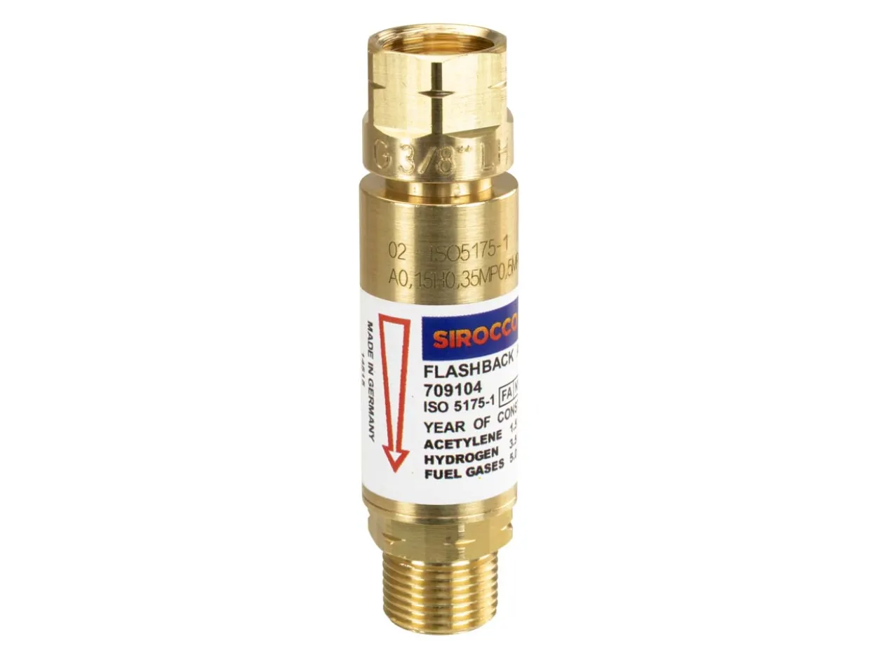 Sirocco Propane Flashback Arrestor
