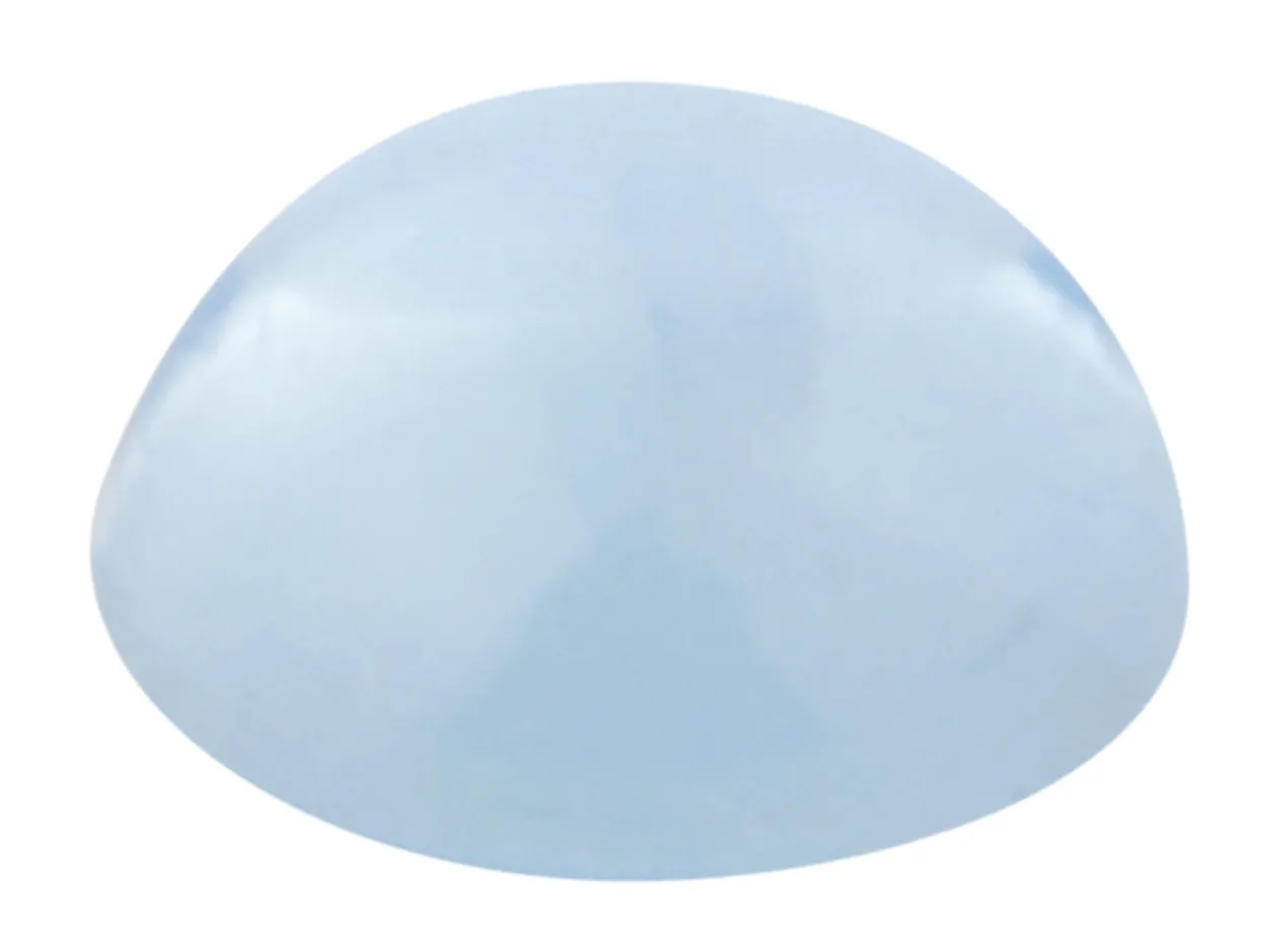 Sky Blue Topaz, Round Cabochon 5mm, Treated