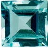 Sky Blue Topaz, Square, 5x5mm, Treated