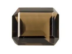Smokey Quartz, Octagon, 12x10mm