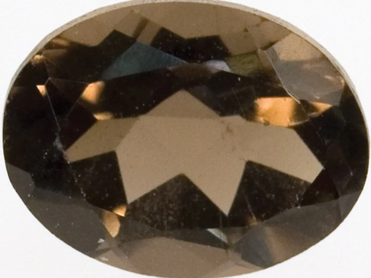 Smokey Quartz, Oval, 8x6mm