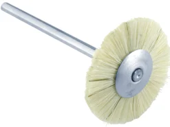 Soft White Bristle Pendant Wheel 22mm