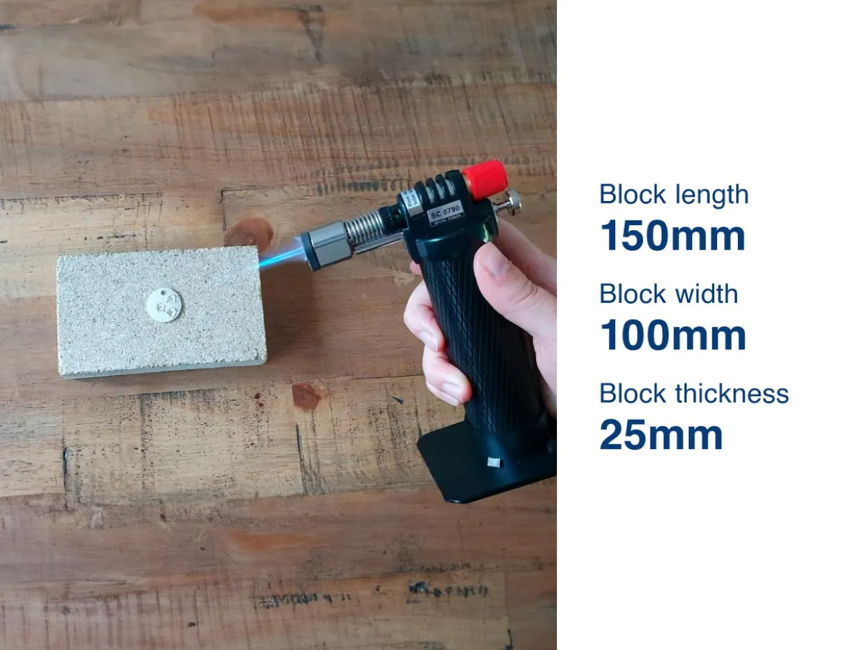 Soldering Block 150 X 100 X 25mm