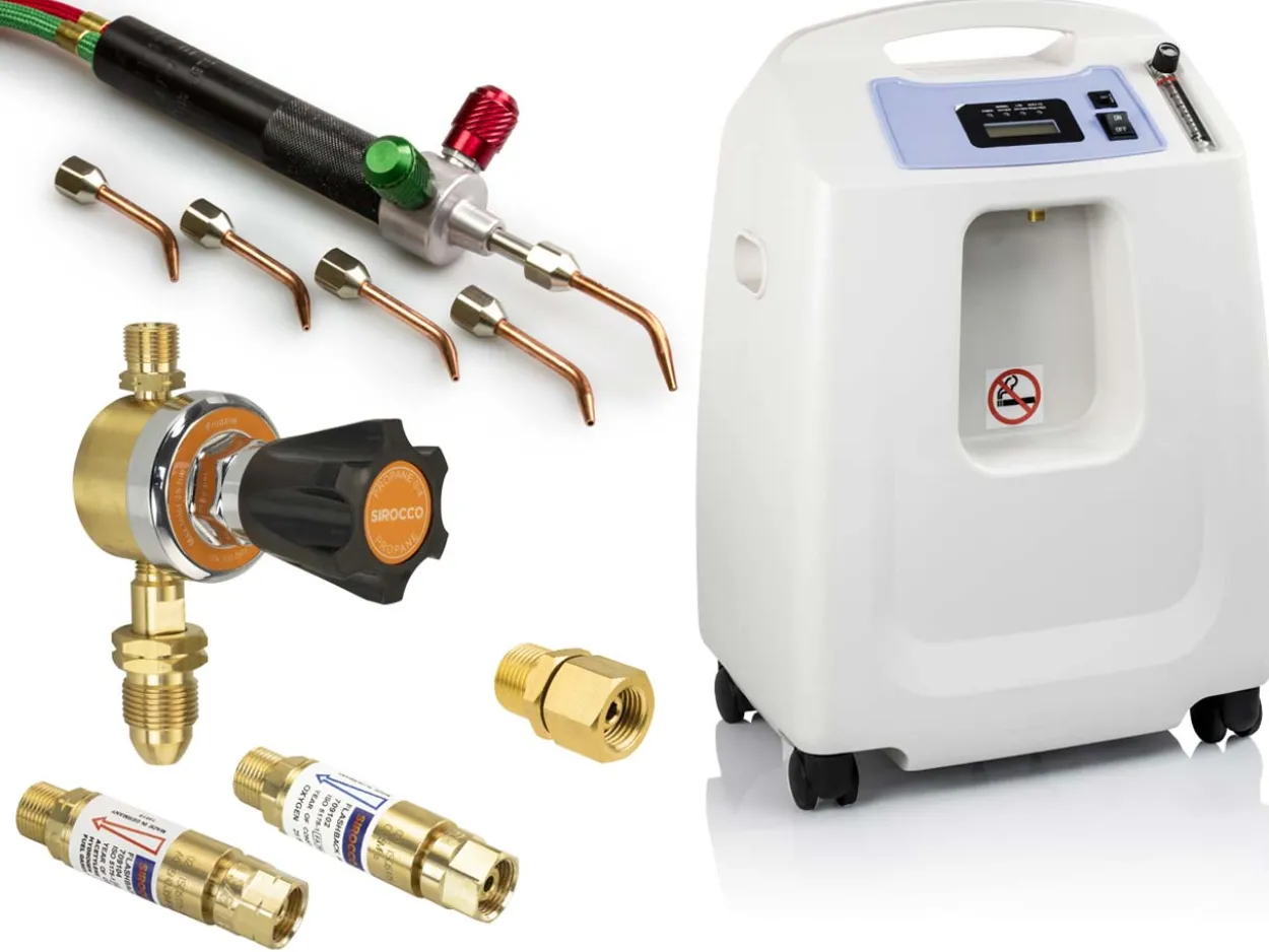 Soldering System With Oxygen Concentrator