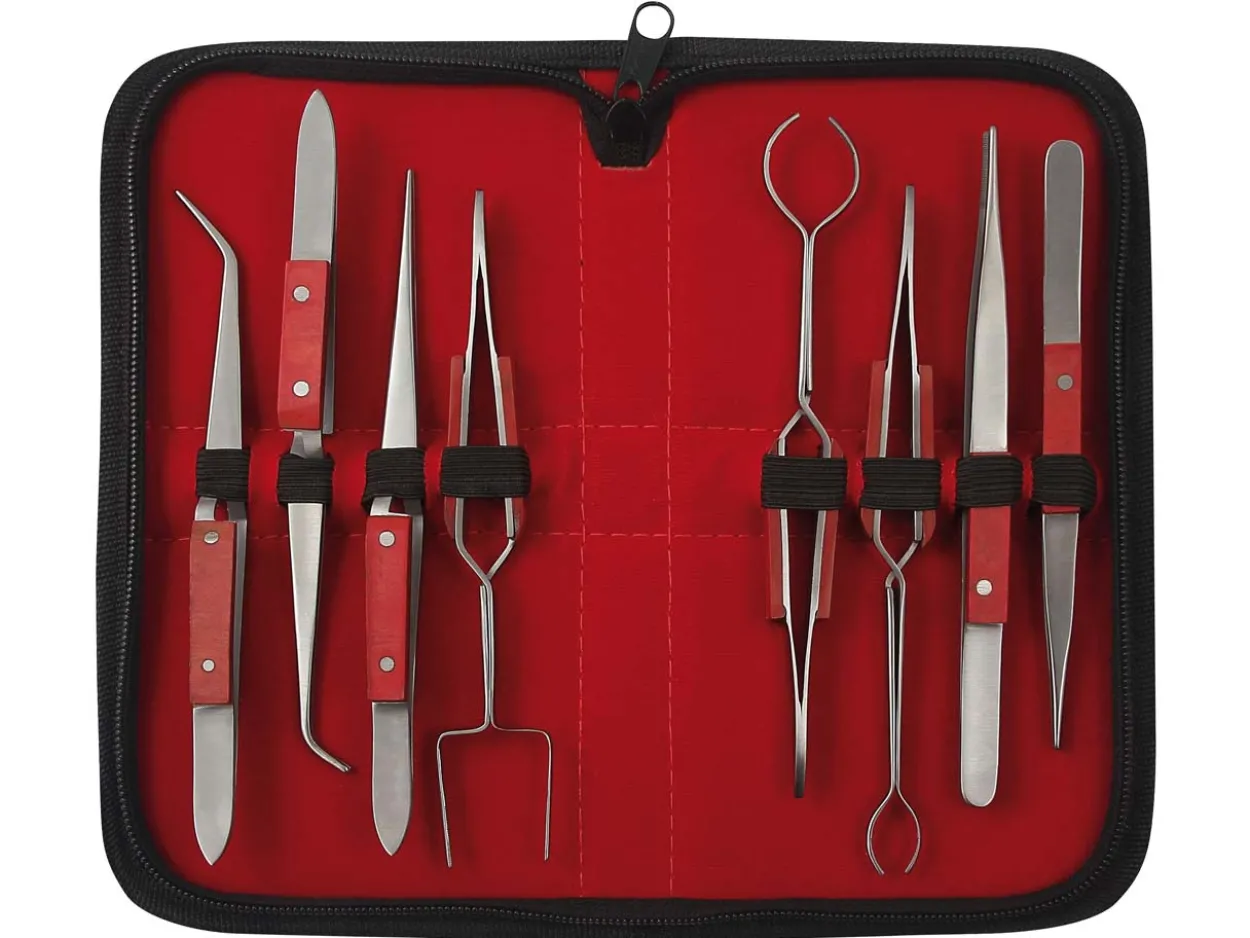 Soldering Tweezers Kit, Set Of 8