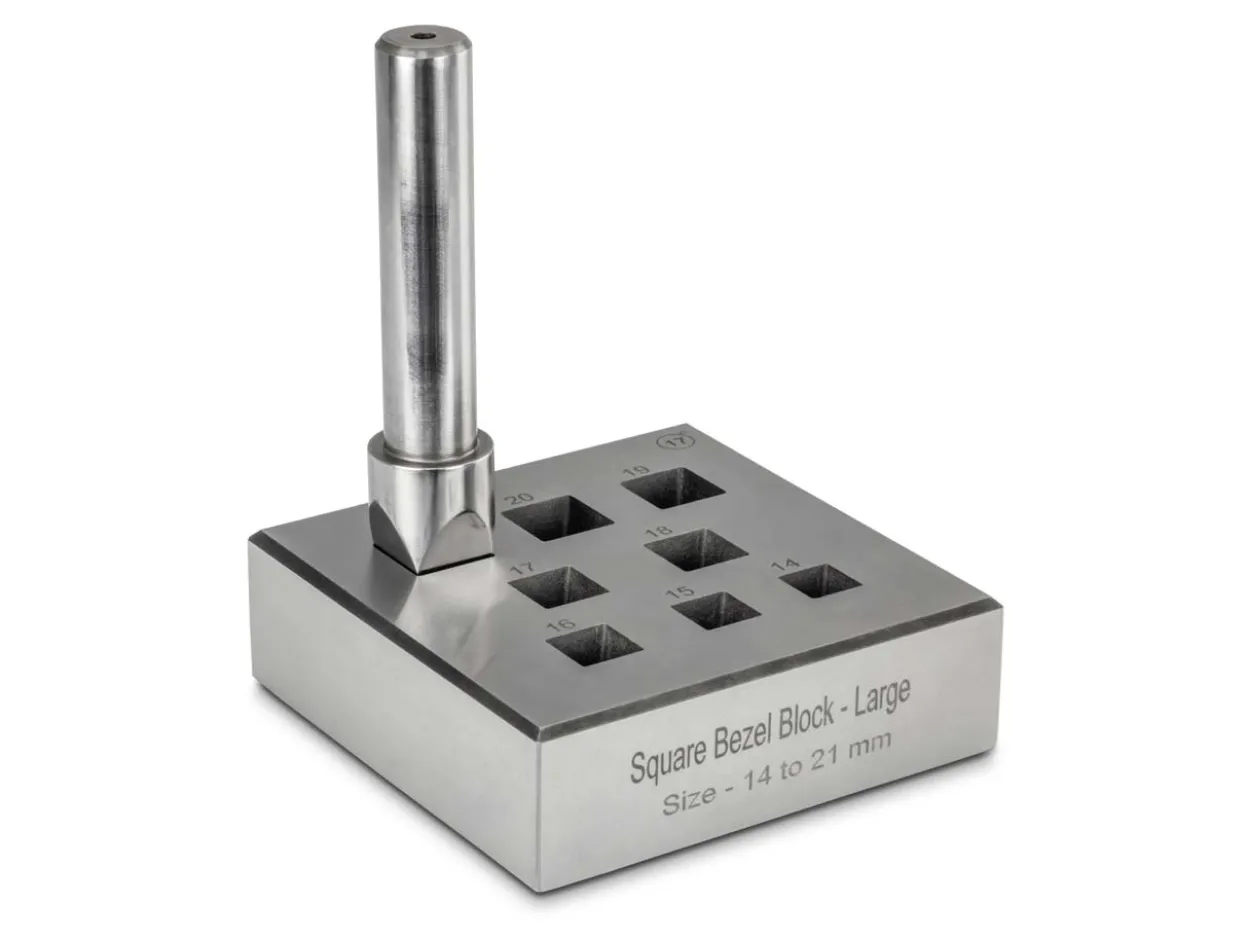 Square Bezel Block Large 14.0mm To 21.0mm 17°
