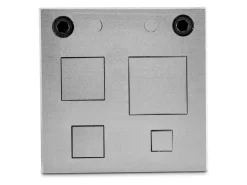 Square Shaped Disc Cutter Set Of 4 From 10mm To 27mm