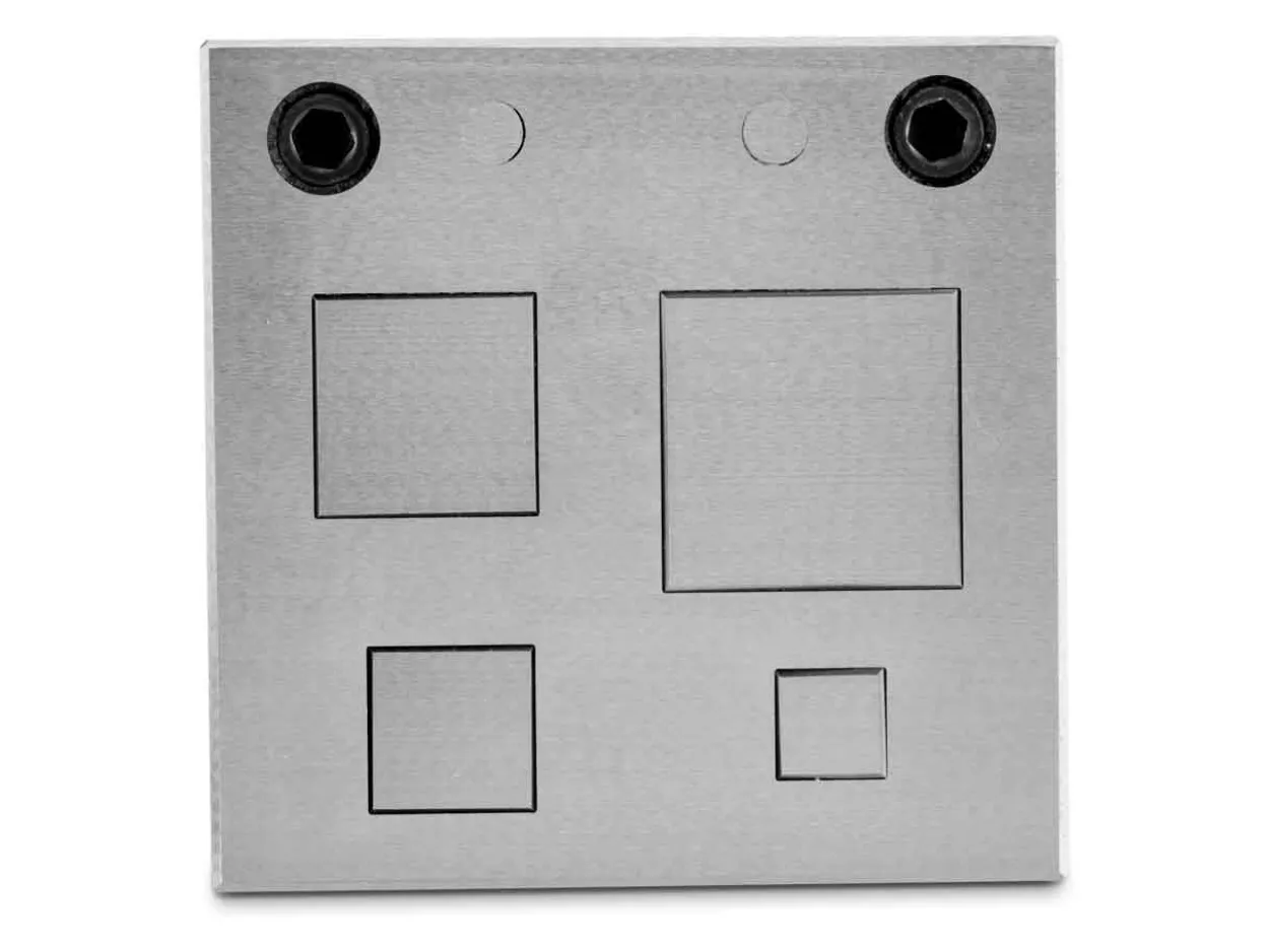 Square Shaped Disc Cutter Set Of 4 From 10mm To 27mm
