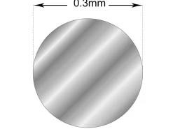 Stainless Steel Laser Wire, 0.3mm X 1000mm