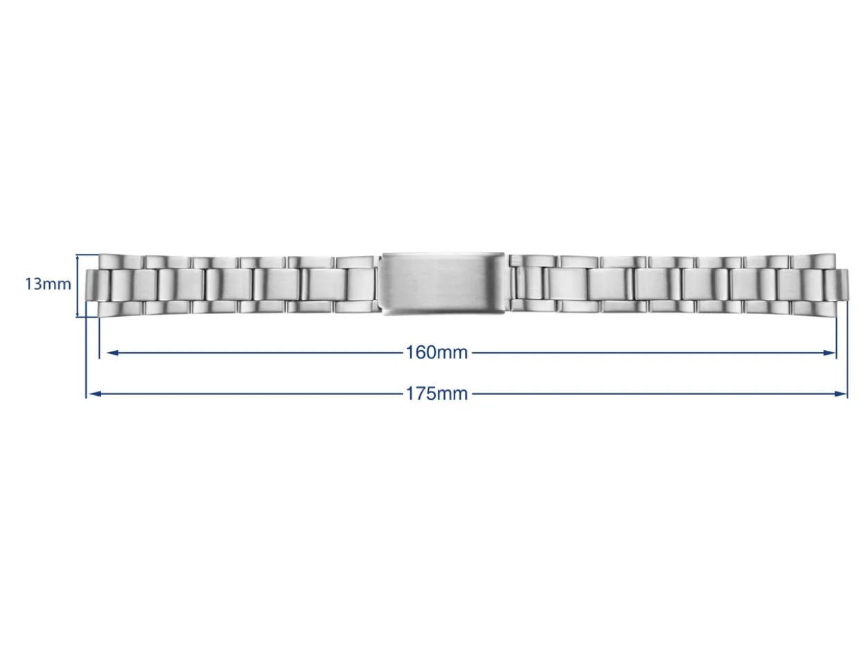 Stainless Steel Watch Bracelet, 12-16mm